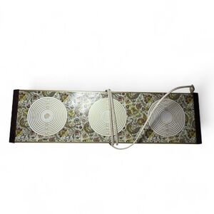Vintage Warm-O-Tray 3 Burner Warming Tray model #60